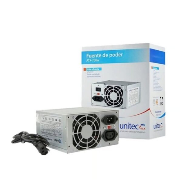 FUENTE DE PODER ATX-750W UNITEC