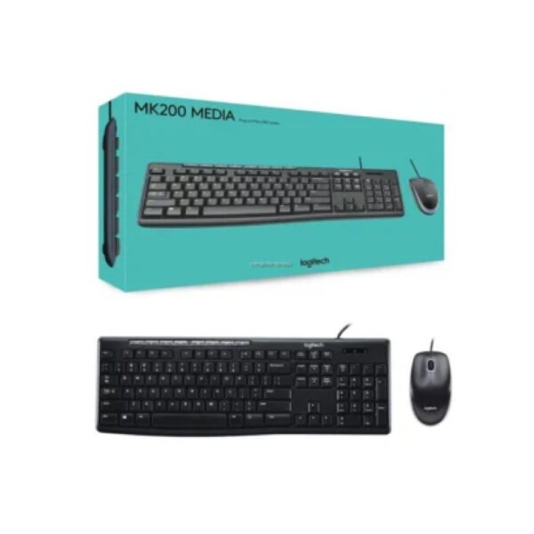 COMBO TECLADO+MOUSE MK 200 LOGITECH