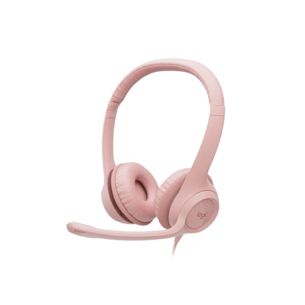 DIADEMA LOGITECH H390 ROSADA