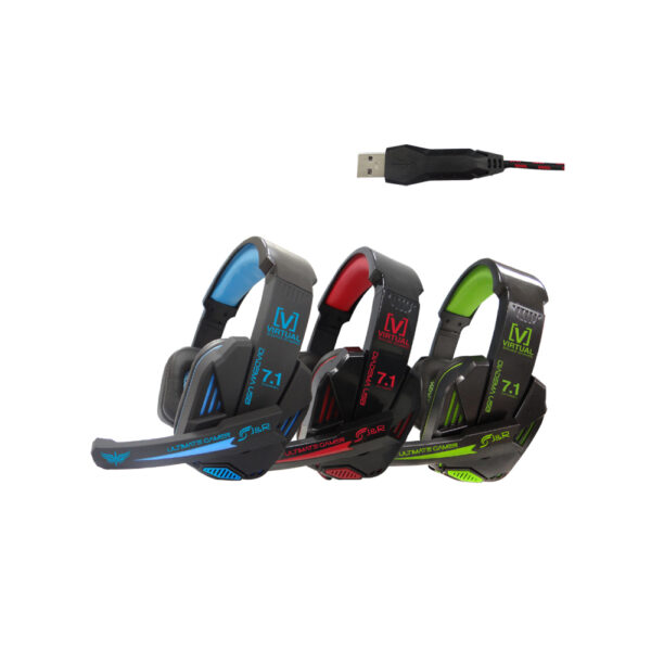 DIADEMA USB 7.1 024-MV