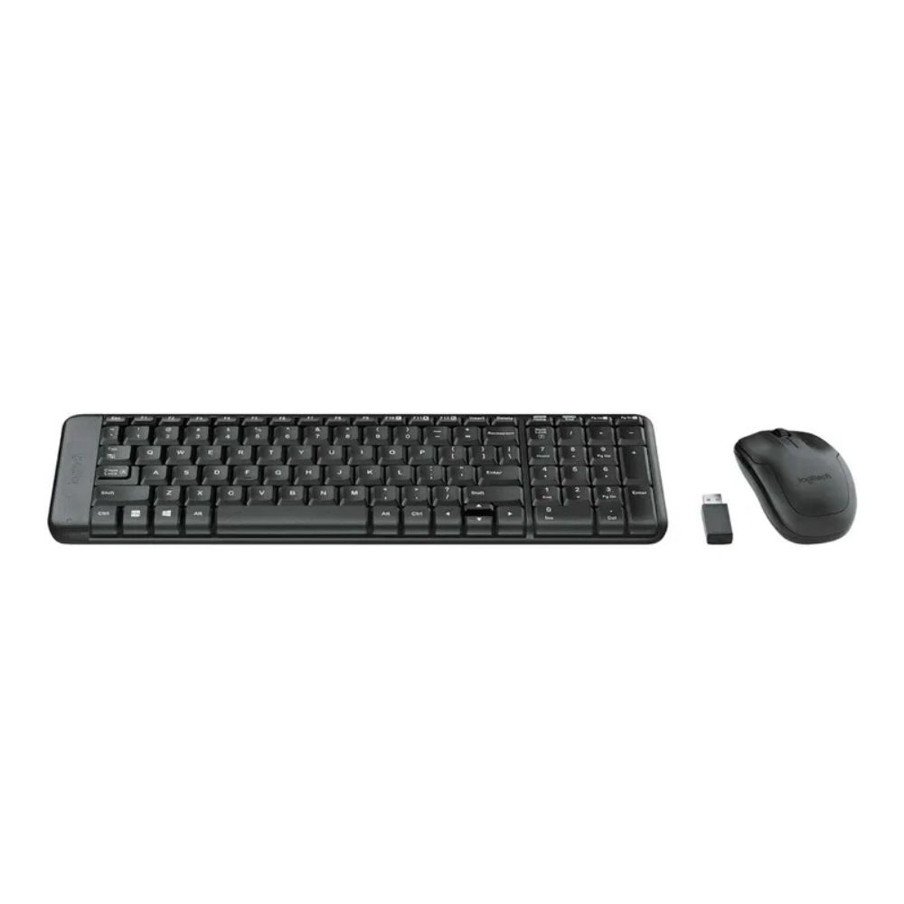 COMBO TECLADO Y MOUSE LOGITECH INALAMBRICO MK220