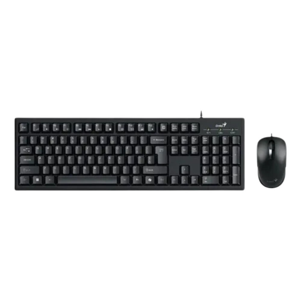 COMBO GENIUS TECLADO + MOUSE ALAMBRICO KM-100SE