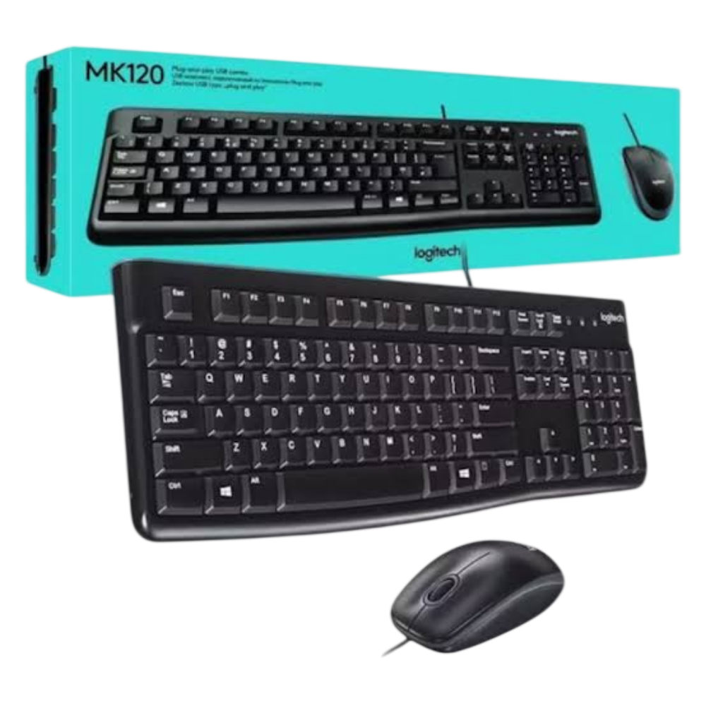 Combo Teclado + Mouse Logitech Mk120