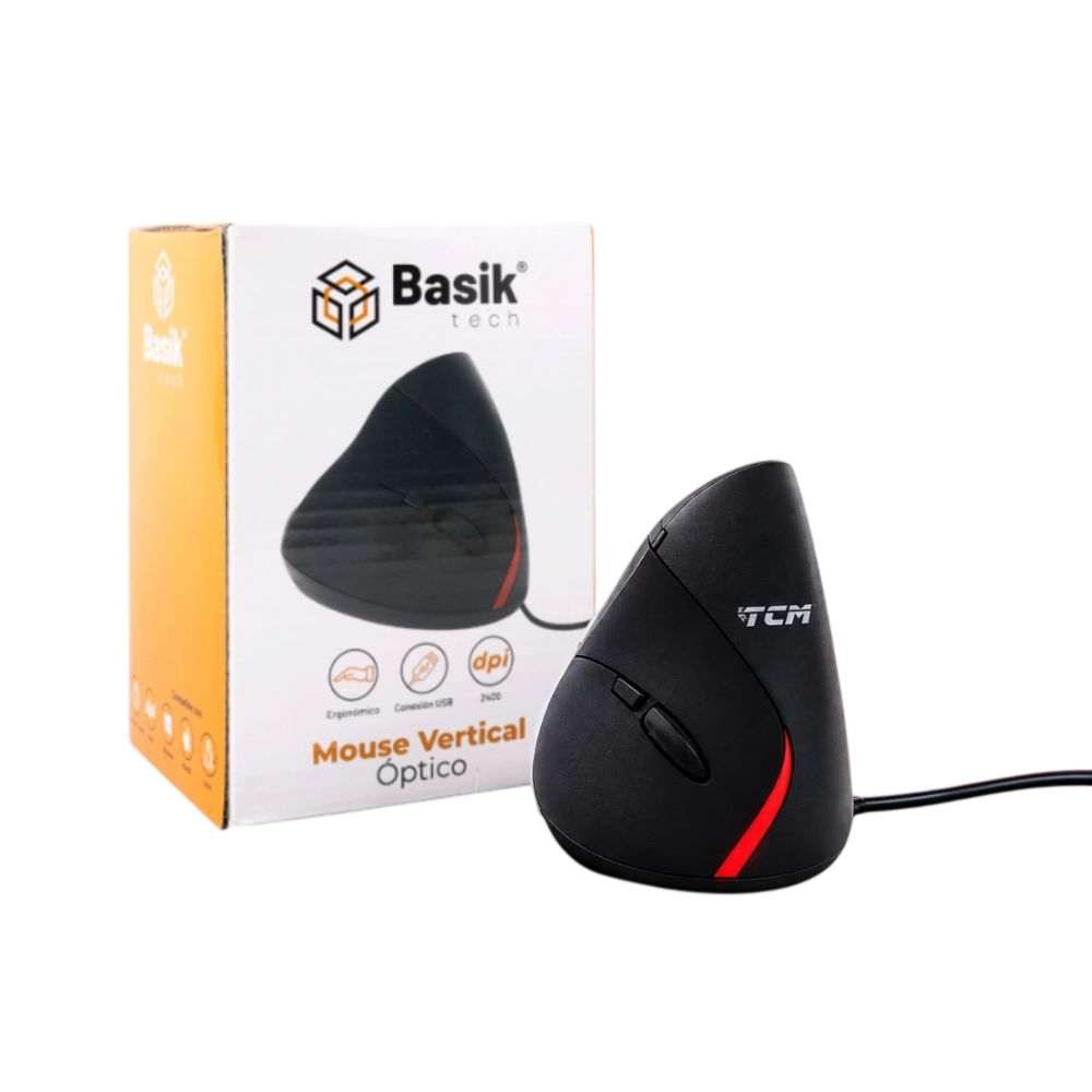 Mouse Vertical Ergonómico Usb